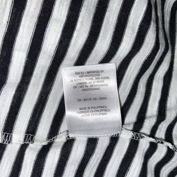 New Meadow Rue Layered Paisley Stripes Sleeveless Knit Top Anthropologie Tank - Picture 10 of 10